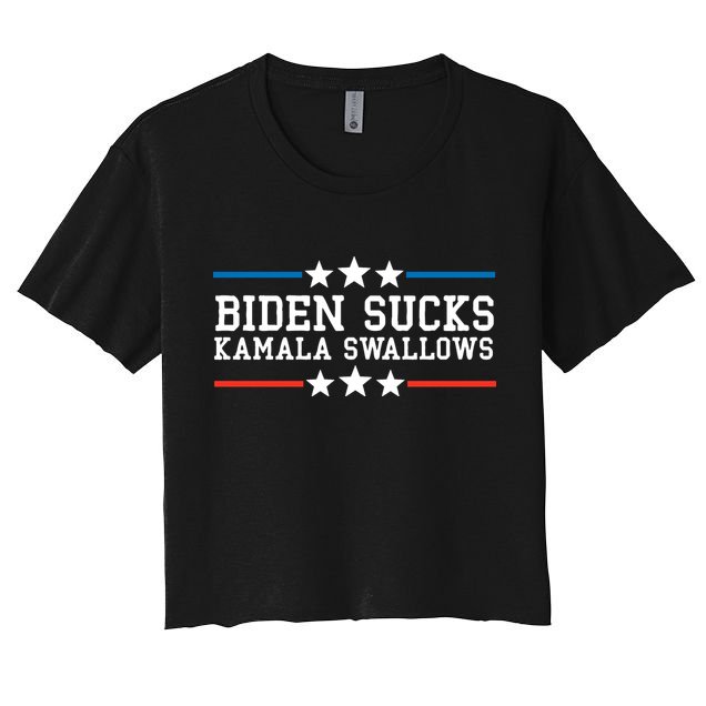 Kamala Swallows Biden Sucks Crop Top