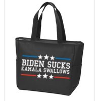 Kamala Swallows Biden Sucks Zip Tote Bag