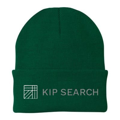 Kip Search Black And White Knit Cap Winter Beanie