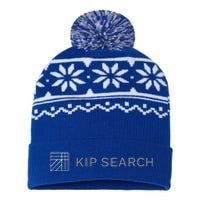 Kip Search Black And White USA-Made Snowflake Beanie