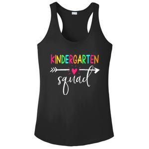 Kindergarten Squad Back To School Team Teacher Student Ladies PosiCharge Competitor Racerback Tank