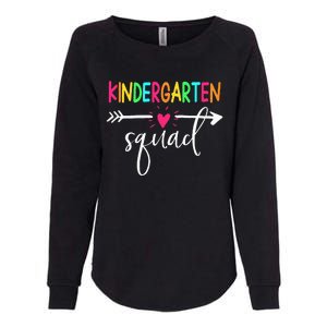 Kindergarten Squad Back To School Team Teacher Student Womens California Wash Sweatshirt