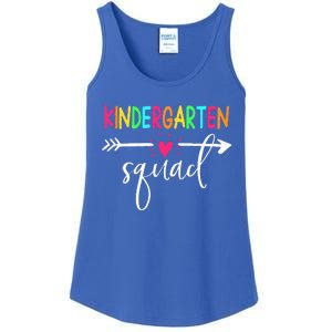 Kindergarten Squad Back To School Team Teacher Student Ladies Essential Tank