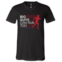 Kyle Schwarber Big Guys Can Run Too V-Neck T-Shirt