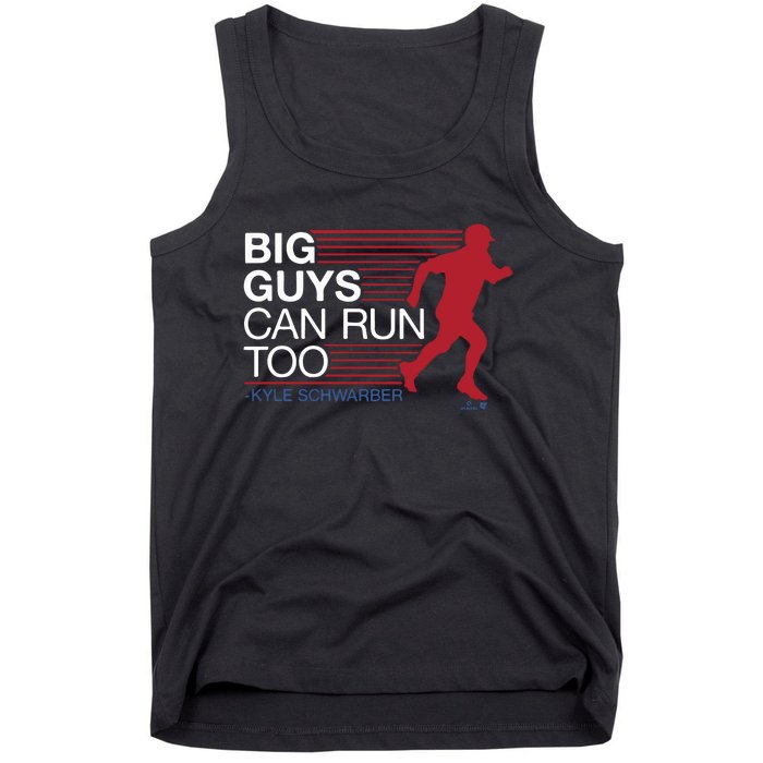 Kyle Schwarber Big Guys Can Run Too Tank Top