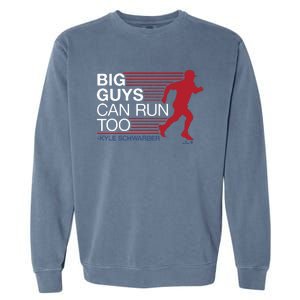 Kyle Schwarber Big Guys Can Run Too Garment-Dyed Sweatshirt