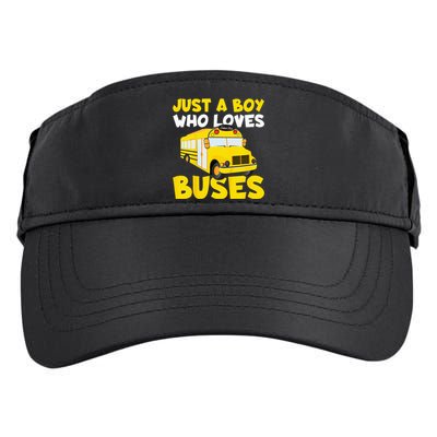 Kids School Bus Costume Just A Who Loves Buses Adult Drive Performance Visor