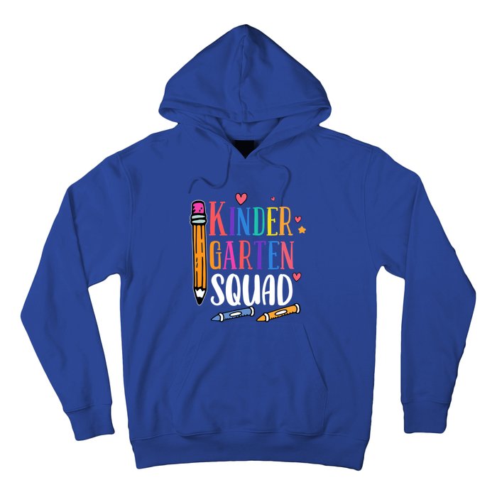 Kindergarten Squad Back To School Kindergarten Teacher Gift Hoodie