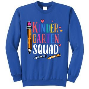 Kindergarten Squad Back To School Kindergarten Teacher Gift Sweatshirt