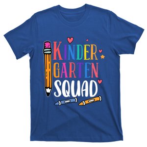 Kindergarten Squad Back To School Kindergarten Teacher Gift T-Shirt