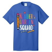 Kindergarten Squad Back To School Kindergarten Teacher Gift Tall T-Shirt