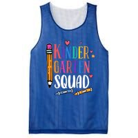 Kindergarten Squad Back To School Kindergarten Teacher Gift Mesh Reversible Basketball Jersey Tank