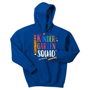 Kindergarten Squad Back To School Kindergarten Teacher Gift Kids Hoodie