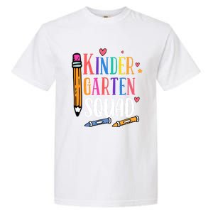 Kindergarten Squad Back To School Kindergarten Teacher Gift Garment-Dyed Heavyweight T-Shirt