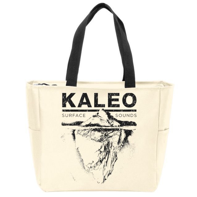 Kaleo Surface Crest Zip Tote Bag