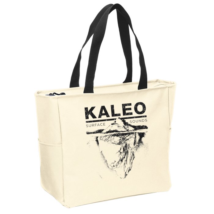 Kaleo Surface Crest Zip Tote Bag