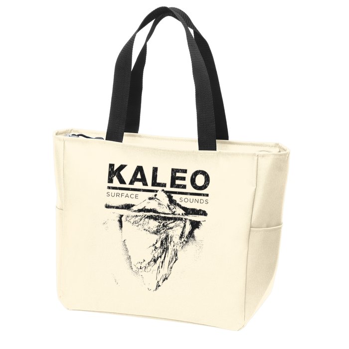 Kaleo Surface Crest Zip Tote Bag
