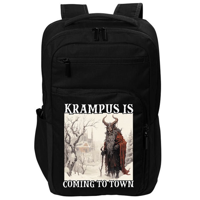 Krampus Santa Claus T Bavarian Legendary Figure Kramperl Impact Tech Backpack