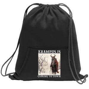 Krampus Santa Claus T Bavarian Legendary Figure Kramperl Sweatshirt Cinch Pack Bag