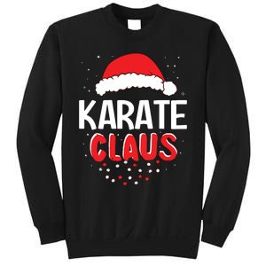 Karate Santa Claus Christmas Matching Costume Sweatshirt