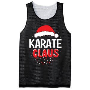 Karate Santa Claus Christmas Matching Costume Mesh Reversible Basketball Jersey Tank