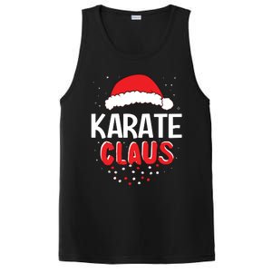 Karate Santa Claus Christmas Matching Costume PosiCharge Competitor Tank