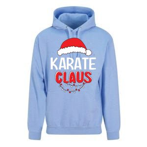 Karate Santa Claus Christmas Matching Costume Unisex Surf Hoodie