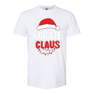 Karate Santa Claus Christmas Matching Costume Softstyle CVC T-Shirt