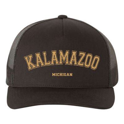 Kalamazoo Sports College Style On Kalamazoo Yupoong Adult 5-Panel Trucker Hat