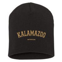 Kalamazoo Sports College Style On Kalamazoo Short Acrylic Beanie