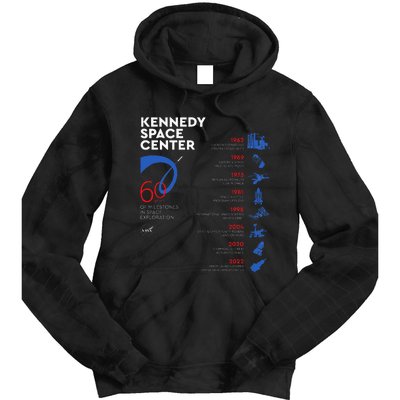 Kennedy Space Center 60th Anniversary Educational Tie Dye Hoodie