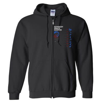 Kennedy Space Center 60th Anniversary Educational Full Zip Hoodie