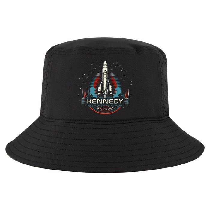 Kennedy Space Center Merritt Island Florida Shuttle Cool Comfort Performance Bucket Hat
