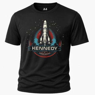 Kennedy Space Center Merritt Island Florida Shuttle Cooling Performance Crew T-Shirt