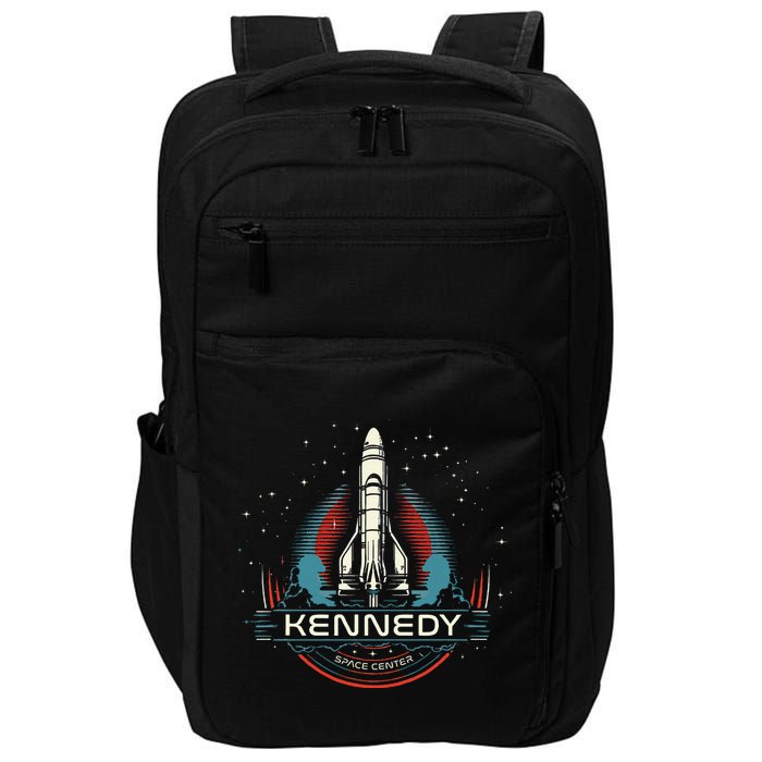 Kennedy Space Center Merritt Island Florida Shuttle Impact Tech Backpack