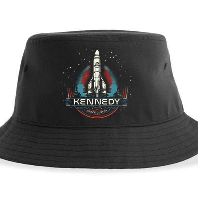 Kennedy Space Center Merritt Island Florida Shuttle Sustainable Bucket Hat