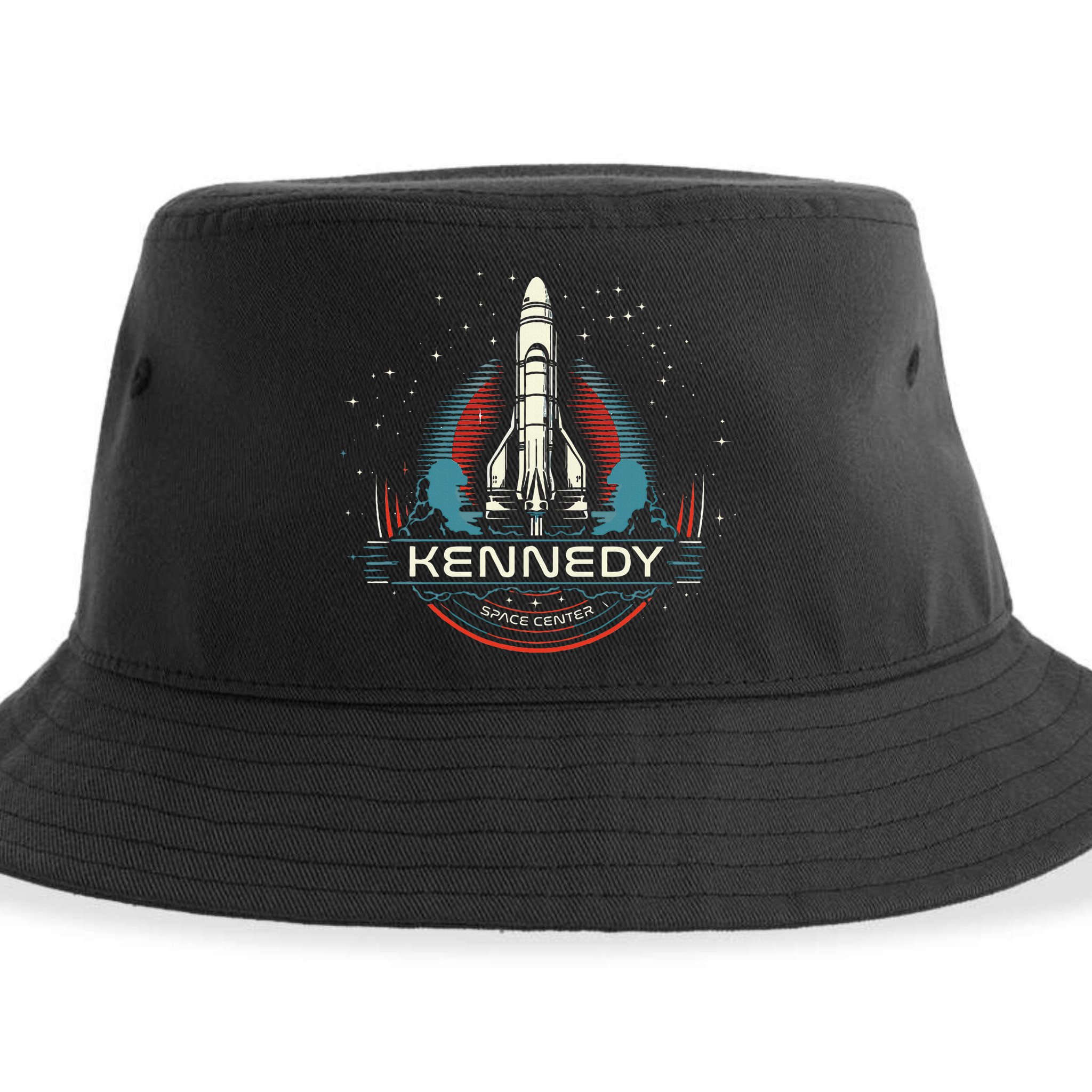 Kennedy Space Center Merritt Island Florida Shuttle Sustainable Bucket Hat