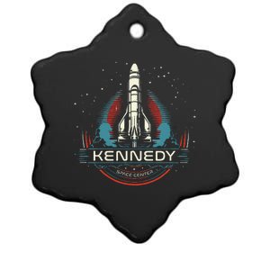 Kennedy Space Center Merritt Island Florida Shuttle Ceramic Star Ornament