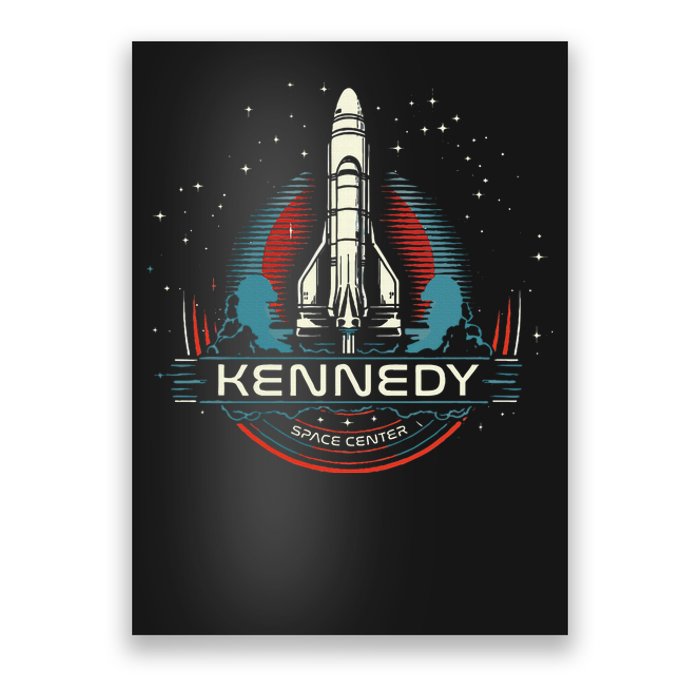 Kennedy Space Center Merritt Island Florida Shuttle Poster