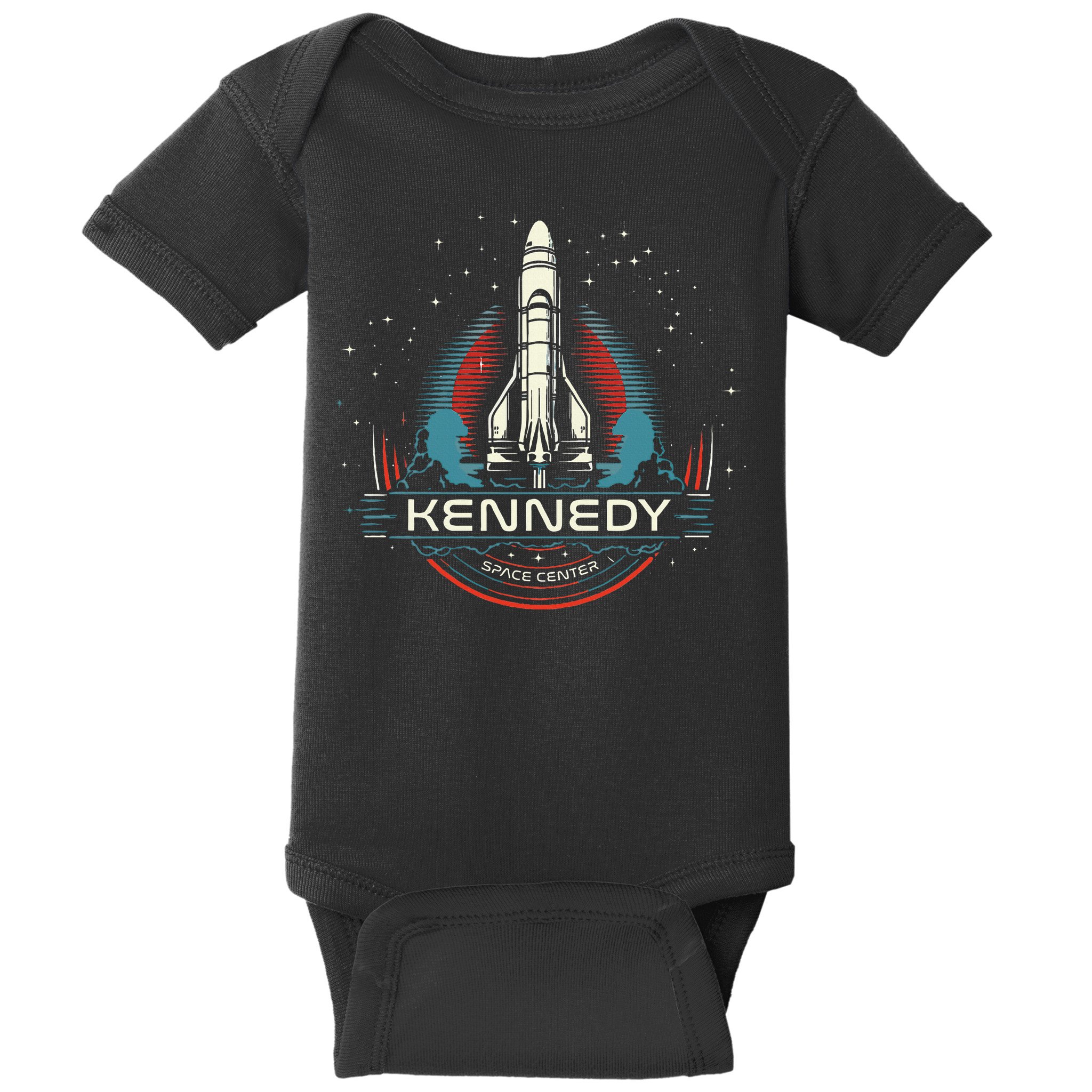 Kennedy Space Center Merritt Island Florida Shuttle Baby Bodysuit