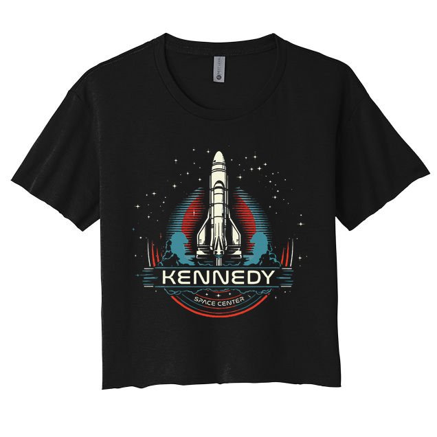 Kennedy Space Center Merritt Island Florida Shuttle Crop Top