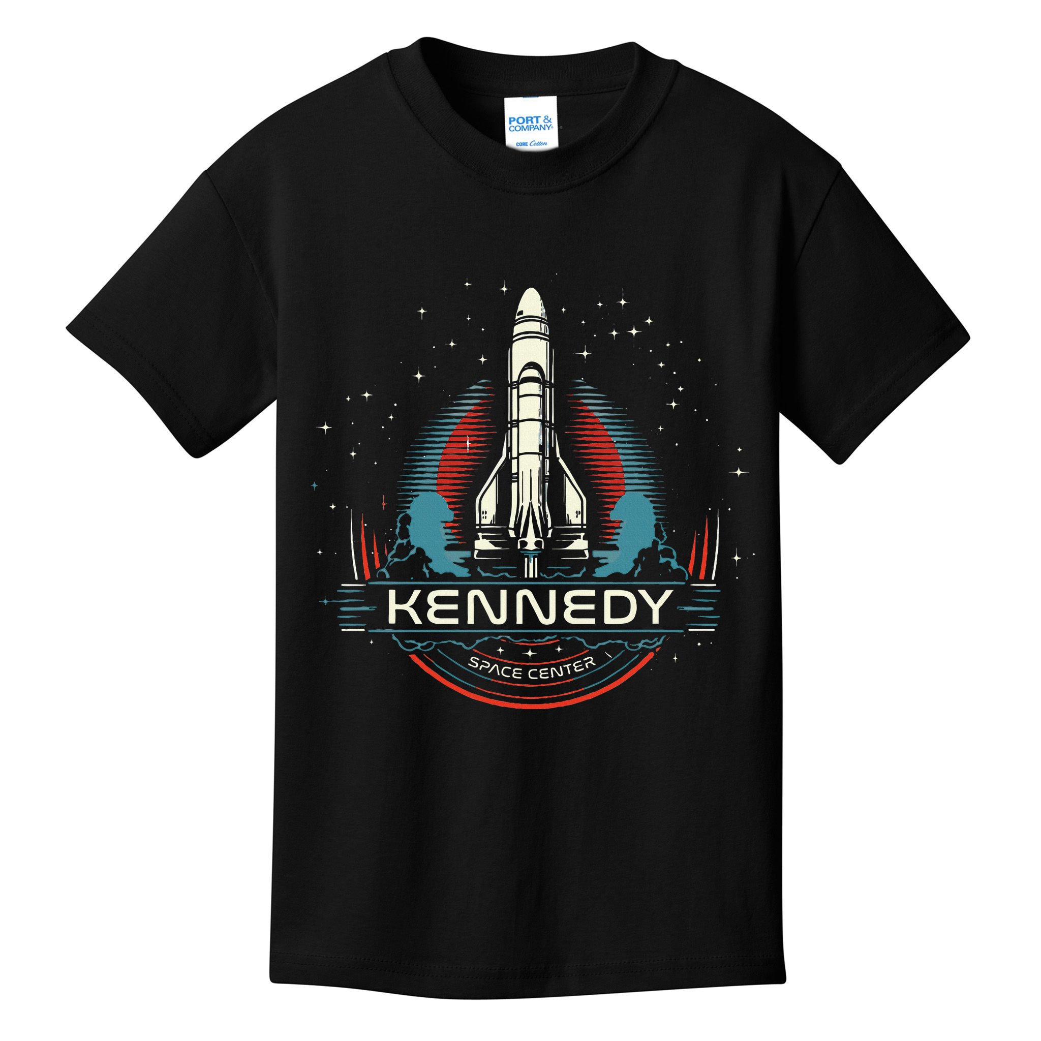 Kennedy Space Center Merritt Island Florida Shuttle Kids T-Shirt
