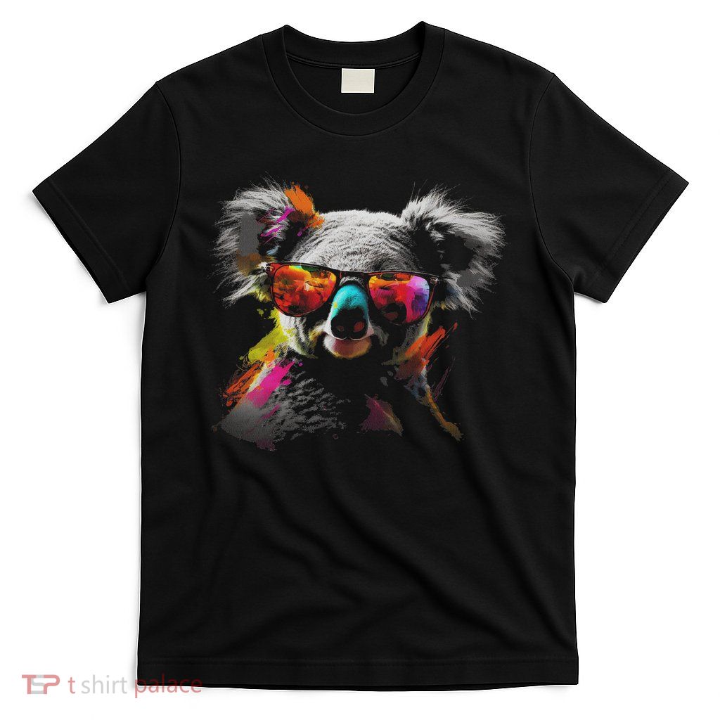 Koala Sunglasses Colourful Animal Design Art Animal Koala T-Shirt