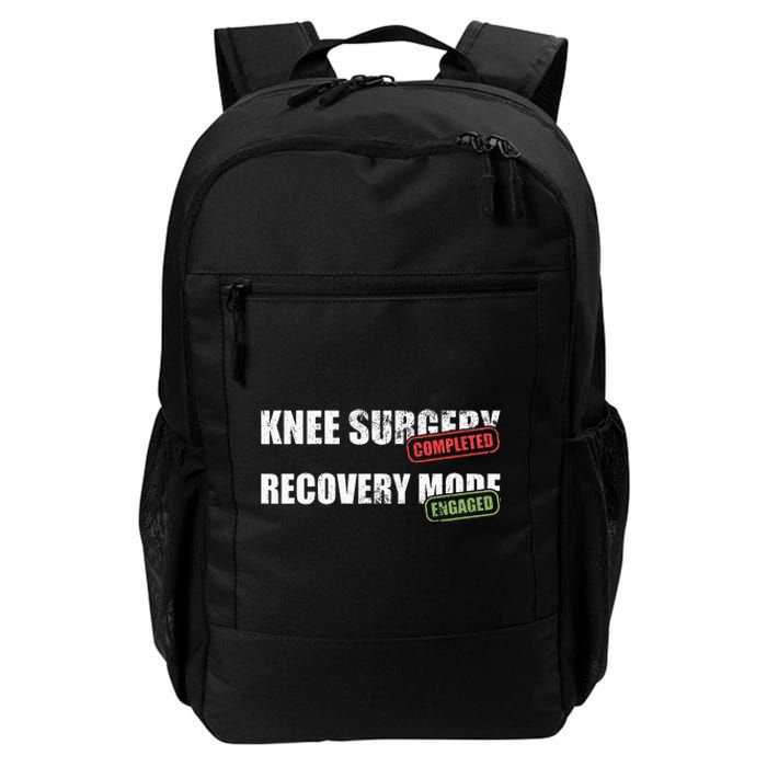 Knee Surgery Completed Recovery Mode Knee Replacement Daily Commute Backpack