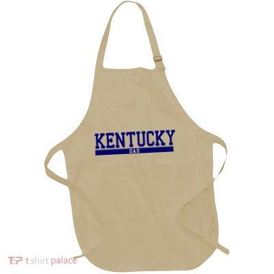 Kentucky State Dad Sports Full-Length Apron With Pockets