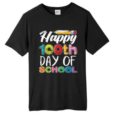 Kindergarten School Drawing Gift 100 Days Of School Gift Tall Fusion ChromaSoft Performance T-Shirt