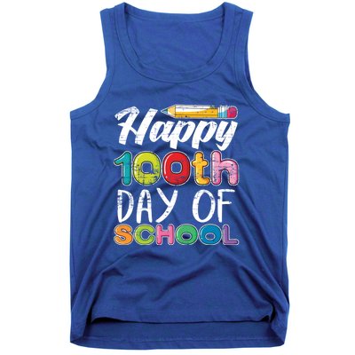 Kindergarten School Drawing Gift 100 Days Of School Gift Tank Top