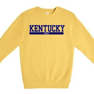 Kentucky State Dad Sports Premium Crewneck Sweatshirt