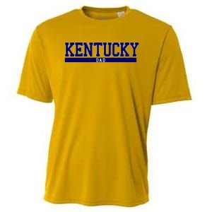 Kentucky State Dad Sports Cooling Performance Crew T-Shirt