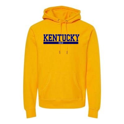 Kentucky State Dad Sports Premium Hoodie